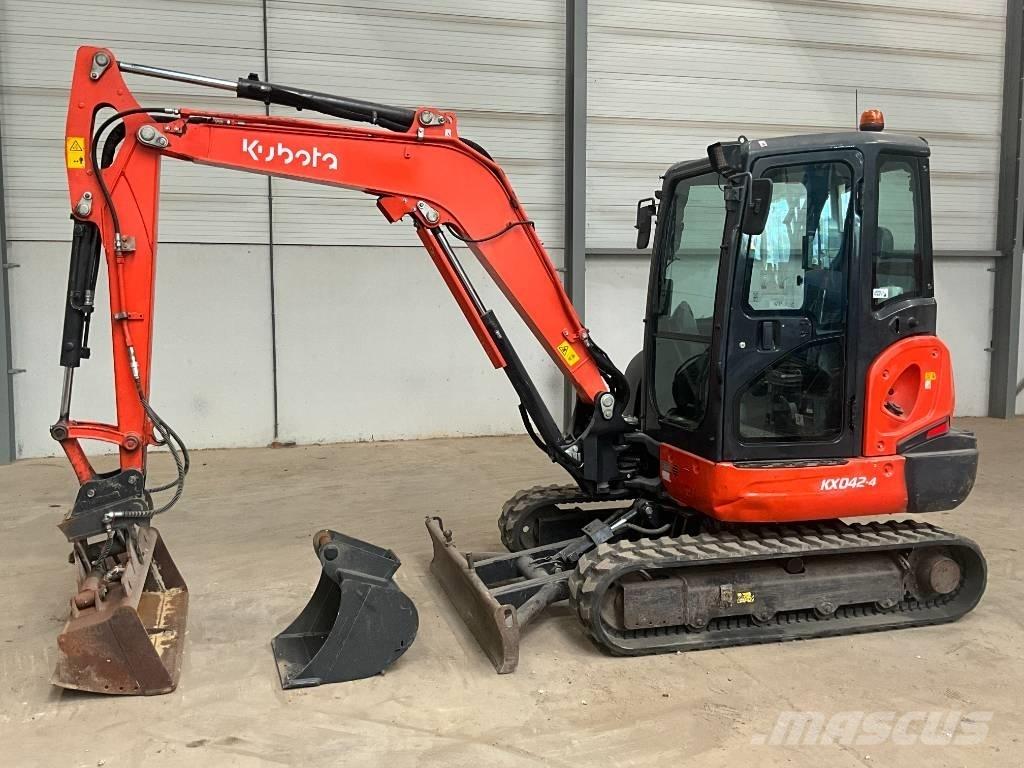 Kubota KX 042-4 Mini ekskavatörler, 7 tona dek