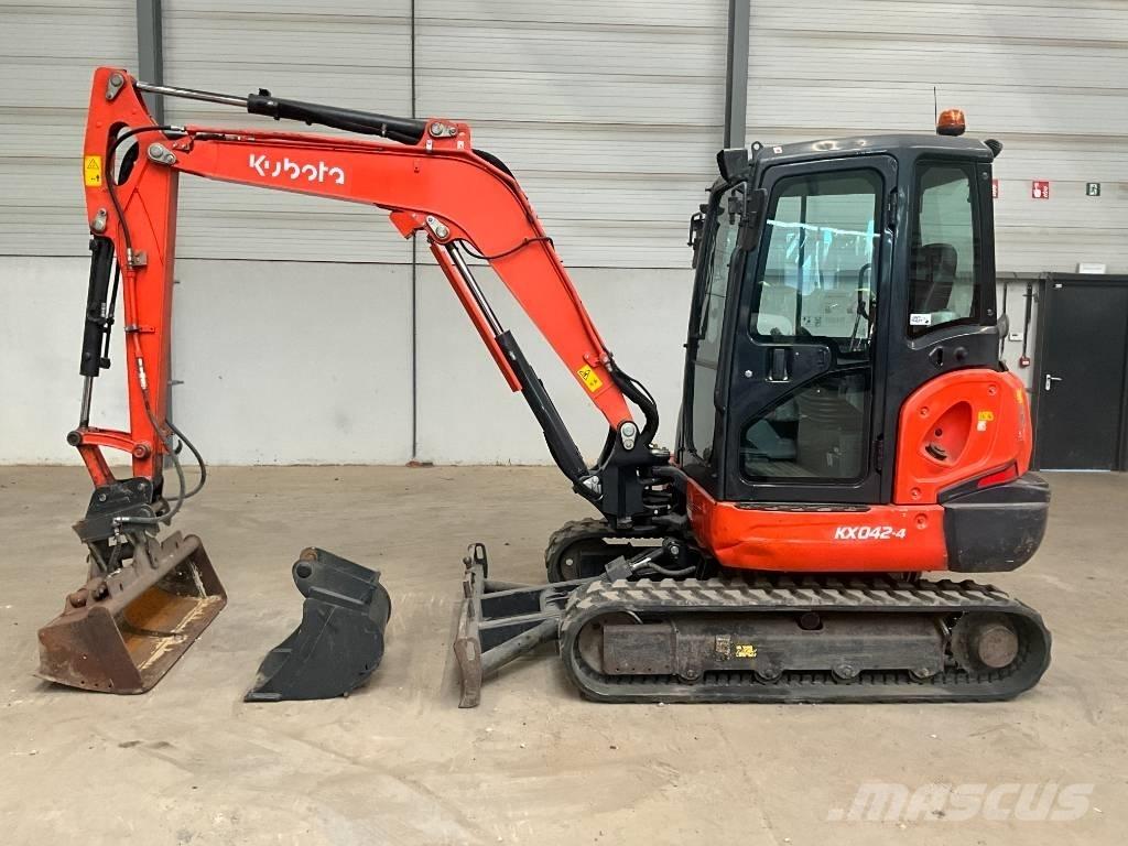 Kubota KX 042-4 Mini ekskavatörler, 7 tona dek