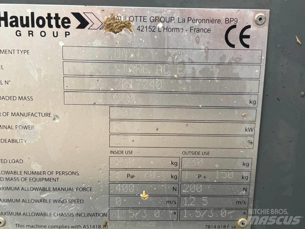 Haulotte Star 6 Personel Platformları ve Cephe Asansörleri
