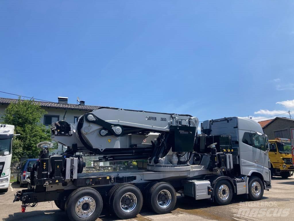 Volvo FH16-650 Araç üzeri vinçler