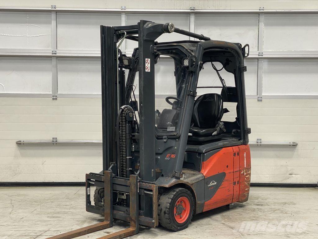 Linde E16C-02 Elektrikli forkliftler