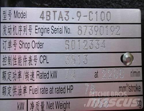 Cummins 4BTA3.9-C100 Motorlar