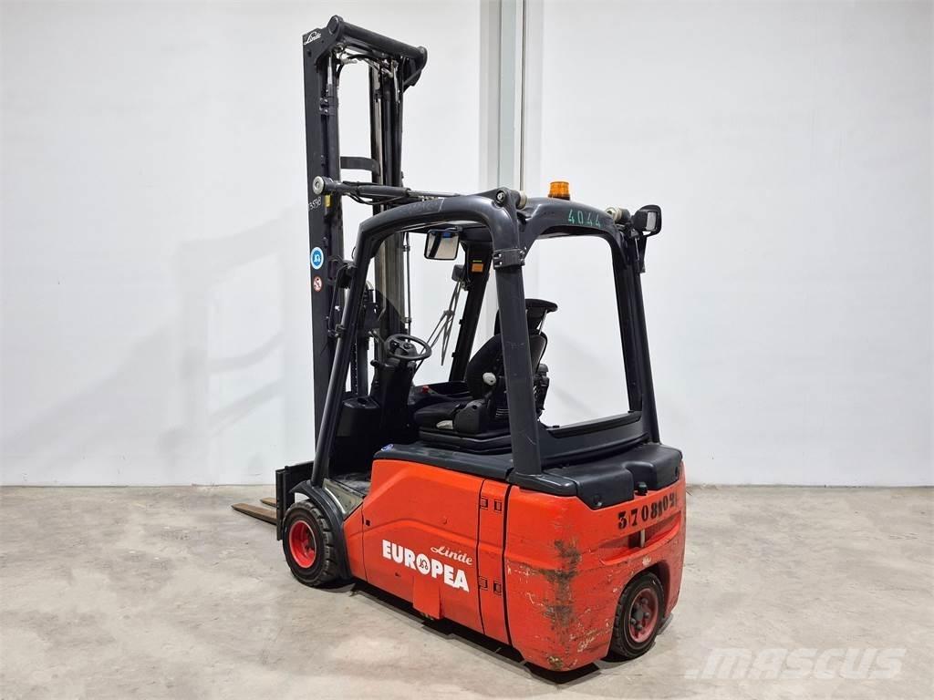 Linde E18L 01 Elektrikli forkliftler