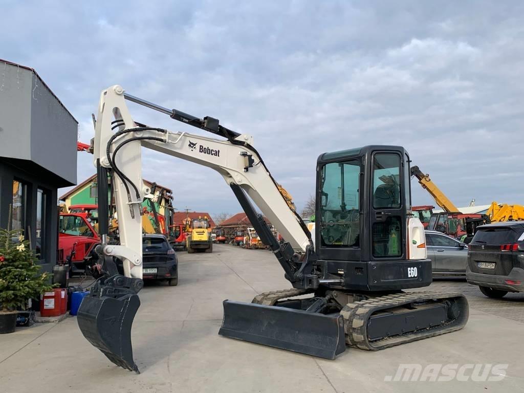 Bobcat E 60 Mini ekskavatörler, 7 tona dek