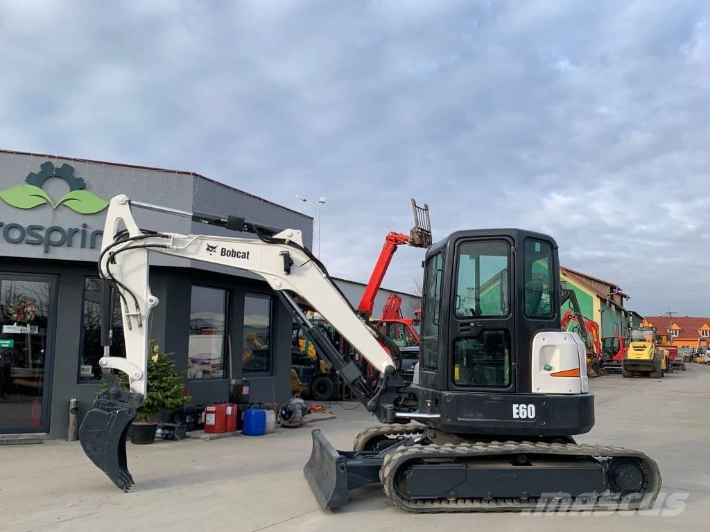 Bobcat E 60 Mini ekskavatörler, 7 tona dek