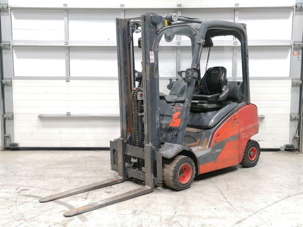 Linde H20T-01 LPG'li forkliftler