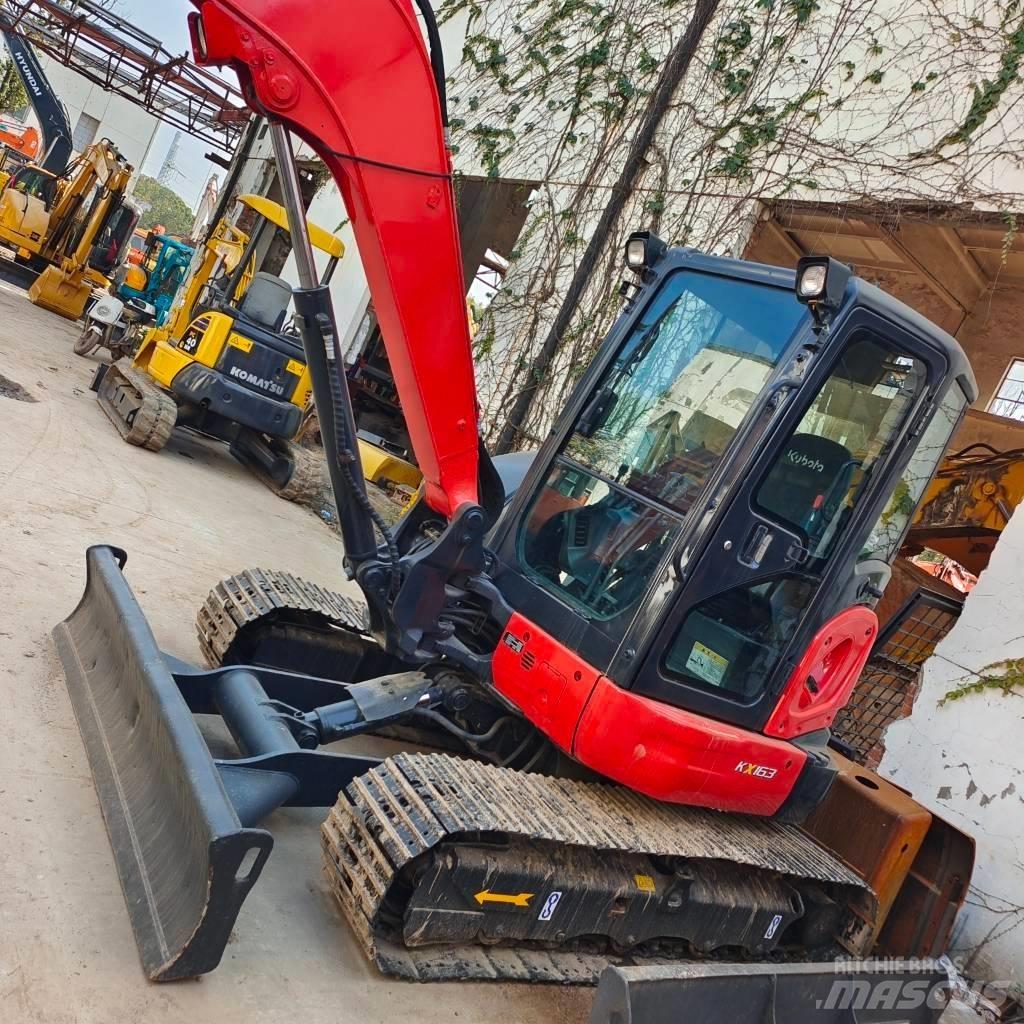 Kubota KX 163 Mini ekskavatörler, 7 tona dek
