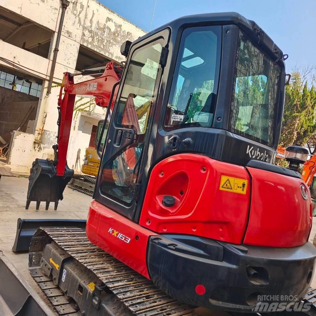 Kubota KX 163 Mini ekskavatörler, 7 tona dek