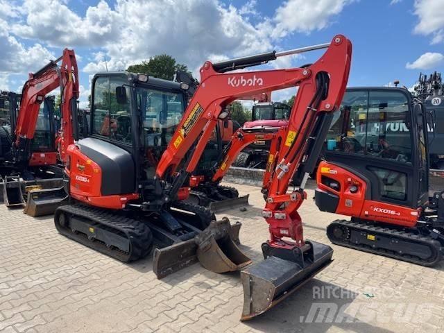 Kubota KX 030-4 Mini ekskavatörler, 7 tona dek