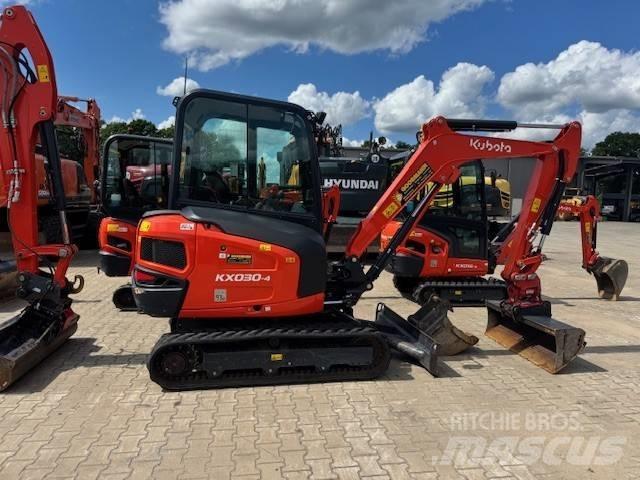 Kubota KX 030-4 Mini ekskavatörler, 7 tona dek
