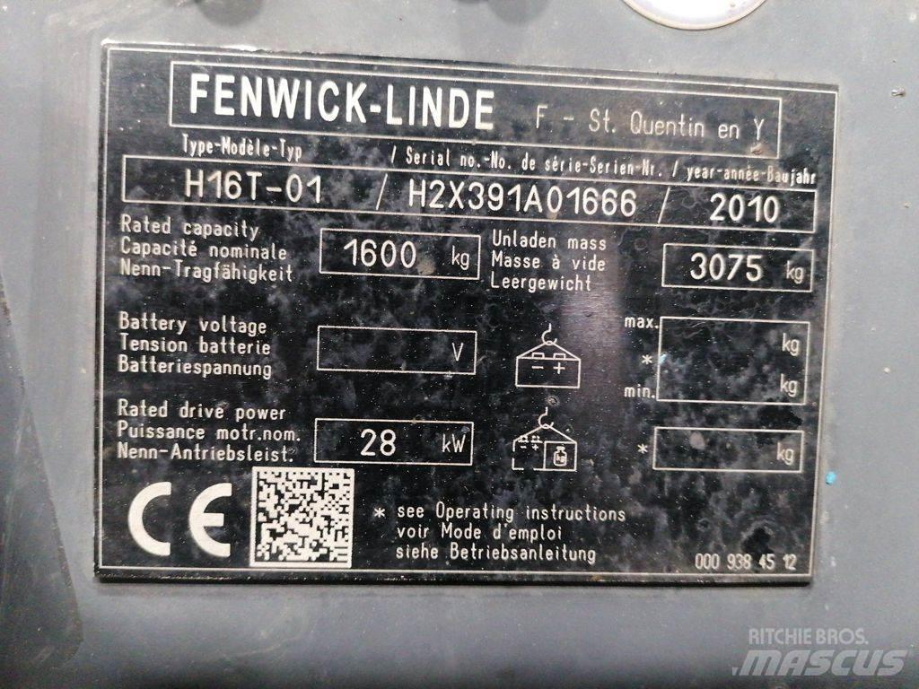 Linde H16T-01 LPG'li forkliftler