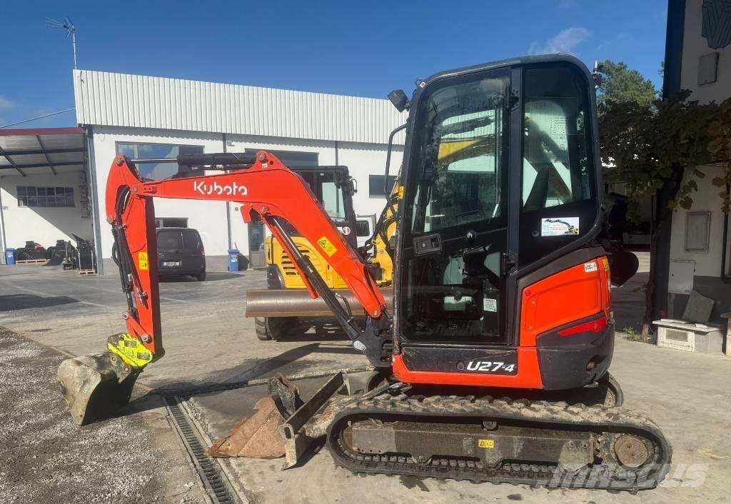 Kubota U 27 Mini ekskavatörler, 7 tona dek