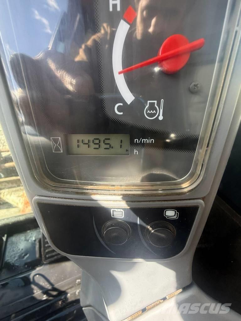 Kubota U 27 Mini ekskavatörler, 7 tona dek