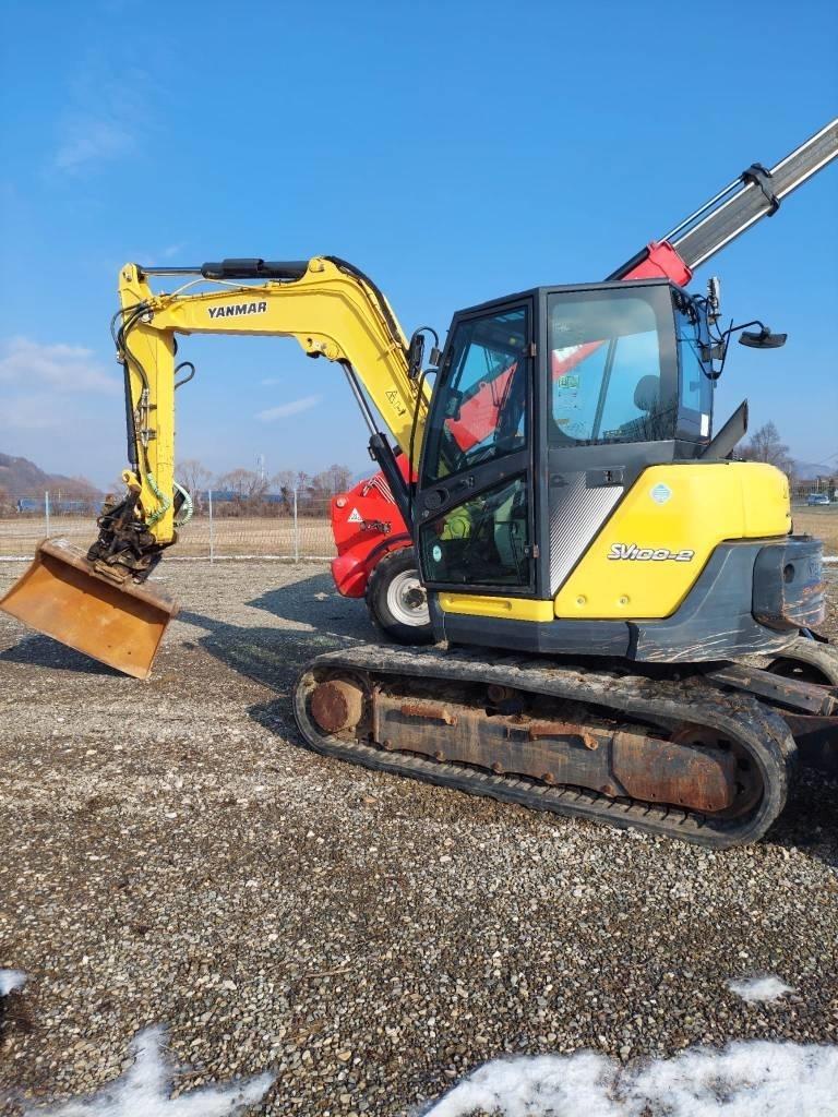 Yanmar SV 100-2 Midi ekskavatörler 7 - 12 t