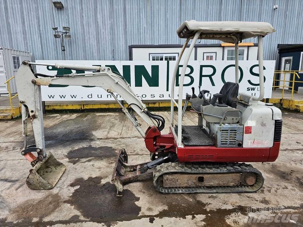 Takeuchi TB 016 Mini ekskavatörler, 7 tona dek