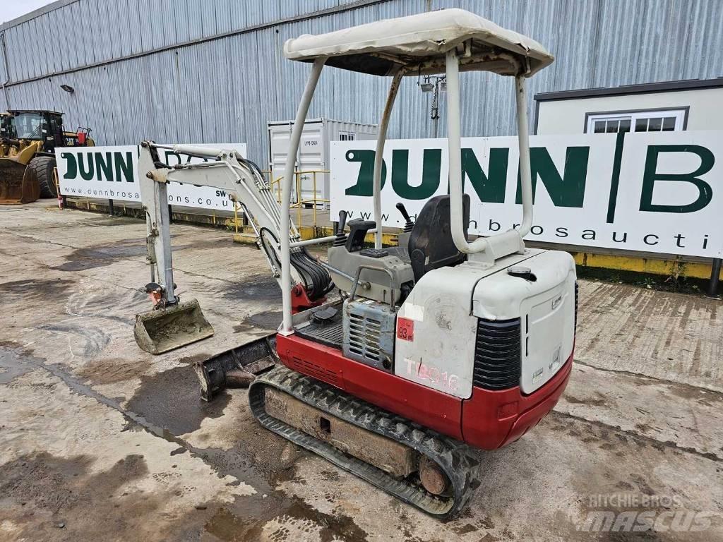 Takeuchi TB 016 Mini ekskavatörler, 7 tona dek
