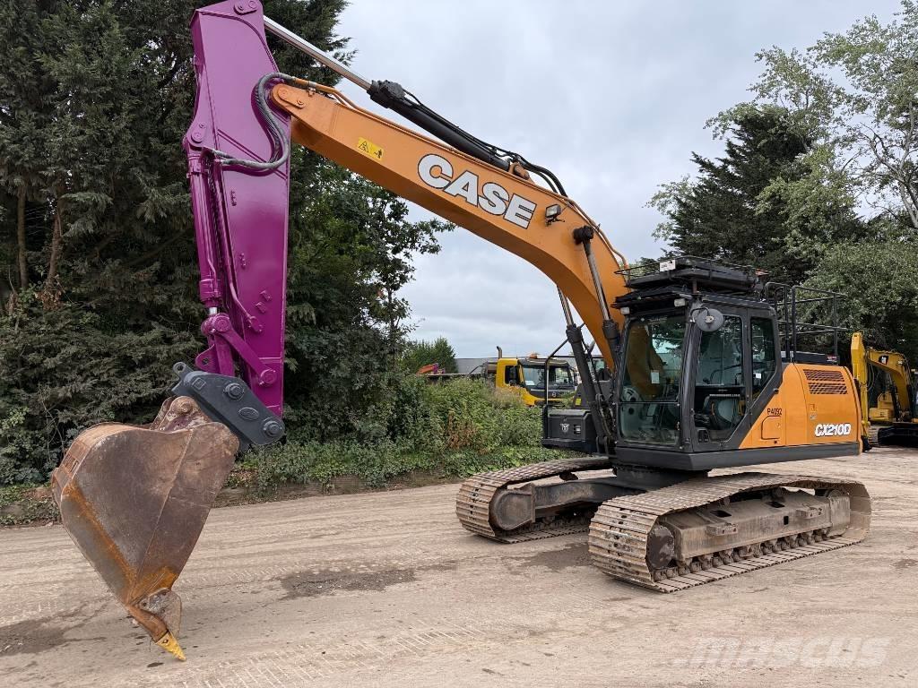 CASE CX 210 D Paletli ekskavatörler