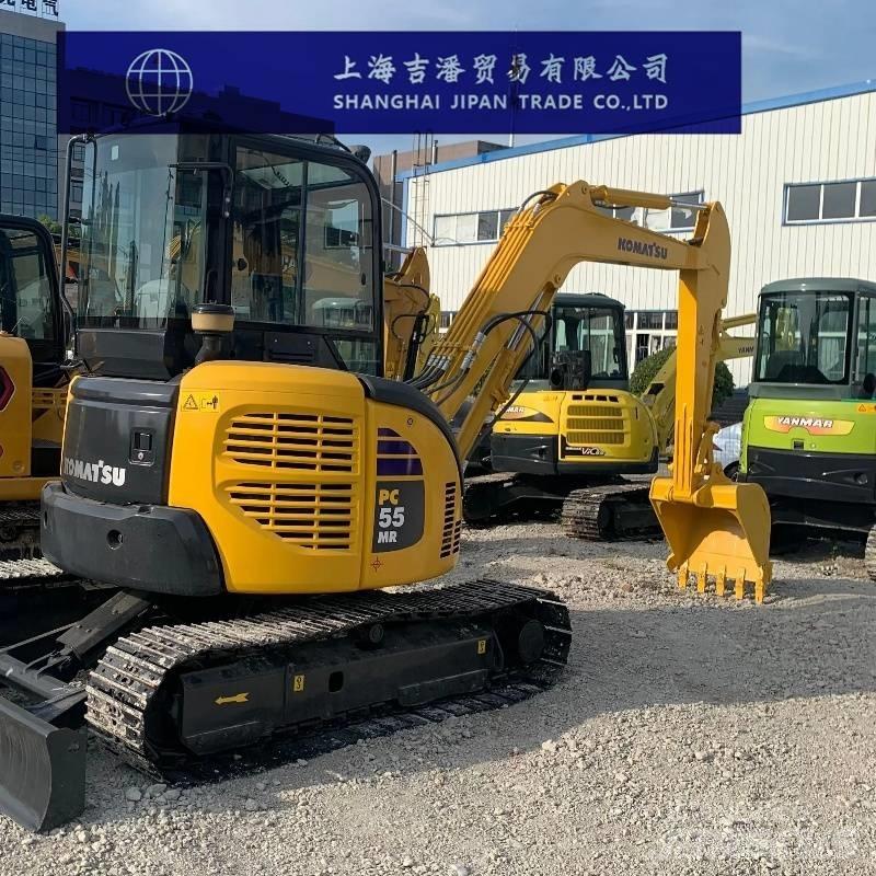 Komatsu PC 55 Mini ekskavatörler, 7 tona dek
