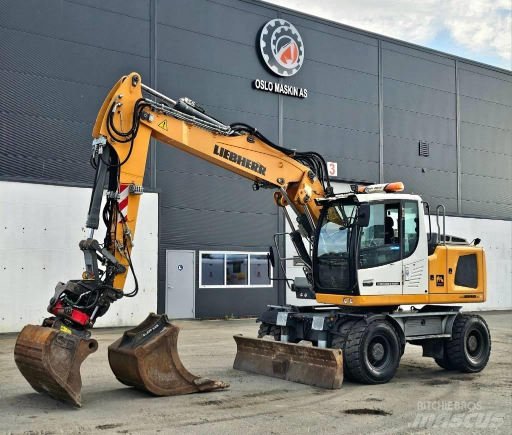 Liebherr A 916 Lastik tekerli ekskavatörler
