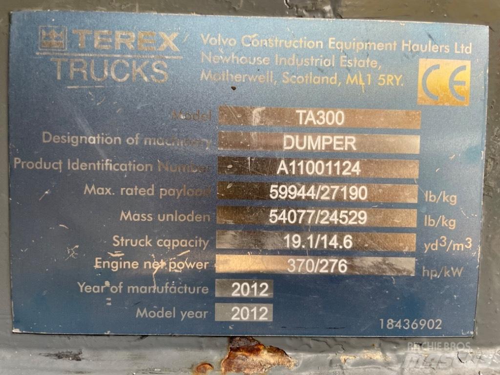 Terex TA 300 Belden kirma kaya kamyonu