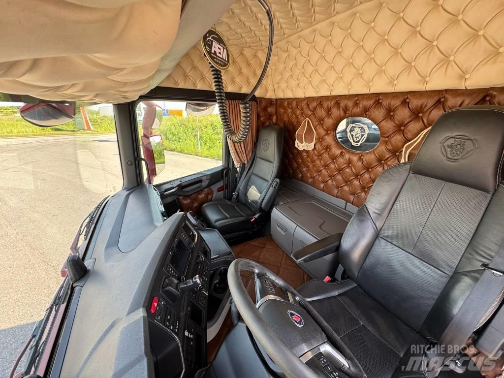 Scania R 500 CB Araç üzeri vinçler