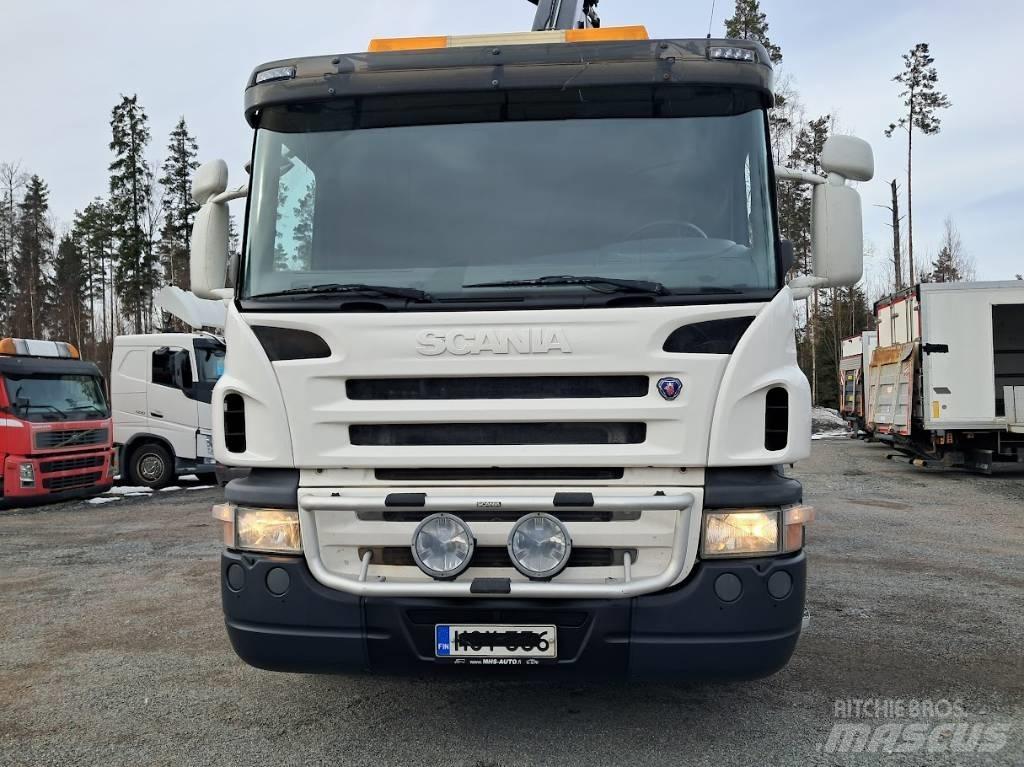 Scania P 340 Araç üzeri vinçler