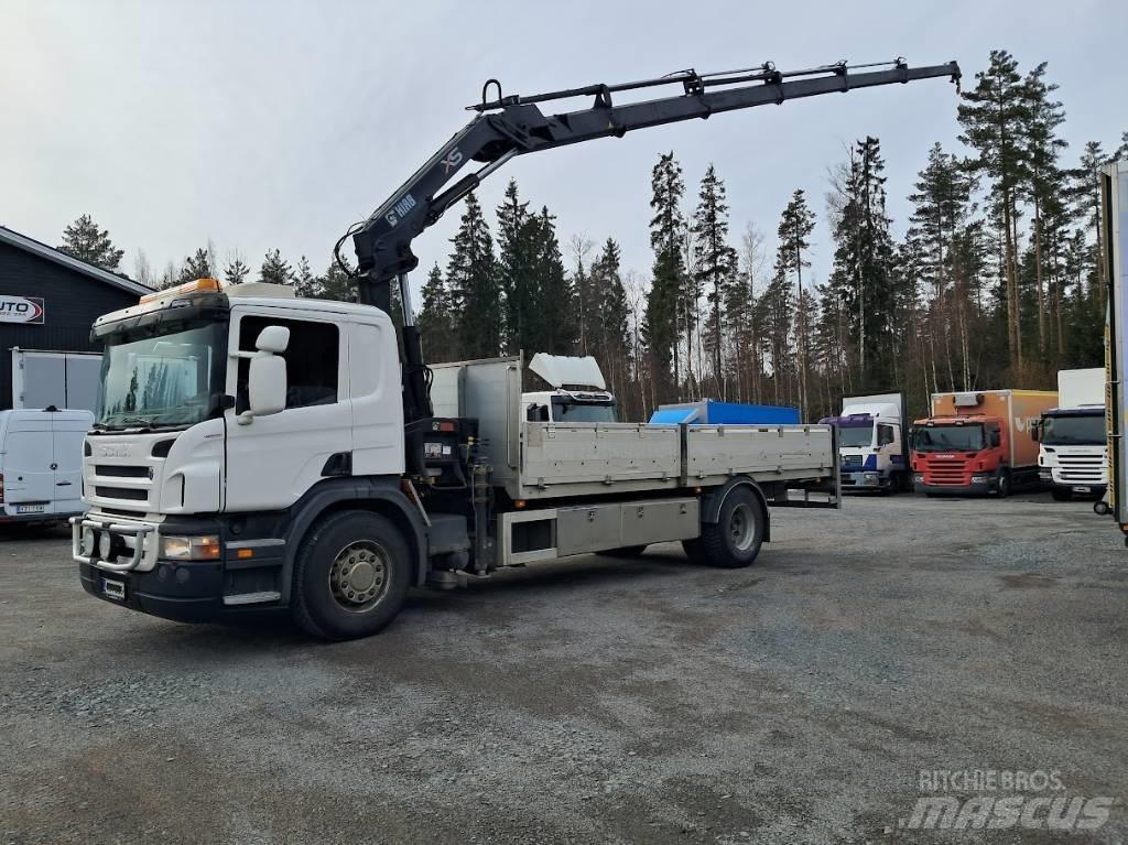 Scania P 340 Araç üzeri vinçler