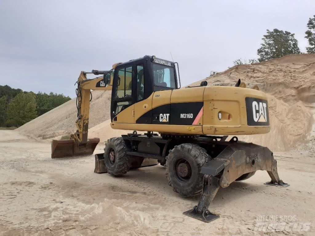 CAT M 316 D Lastik tekerli ekskavatörler