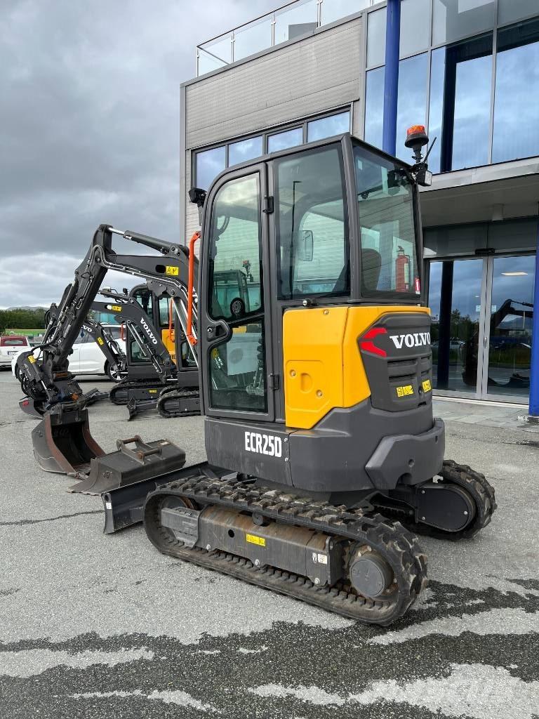 Volvo ECR 25 D Mini ekskavatörler, 7 tona dek
