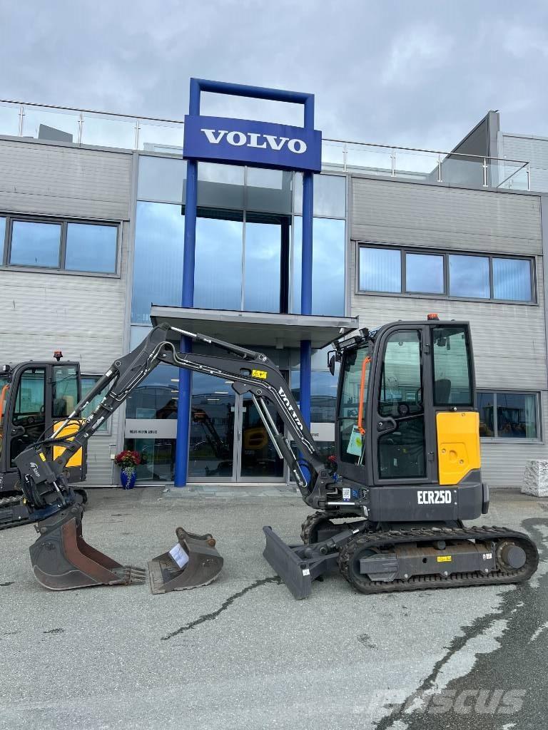 Volvo ECR 25 D Mini ekskavatörler, 7 tona dek