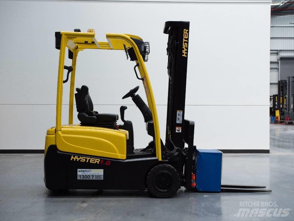 Hyster J1.8XNT Elektrikli forkliftler