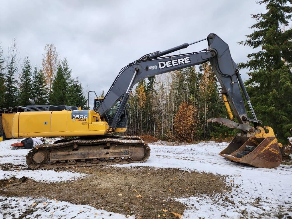 John Deere 350 G LC Paletli ekskavatörler