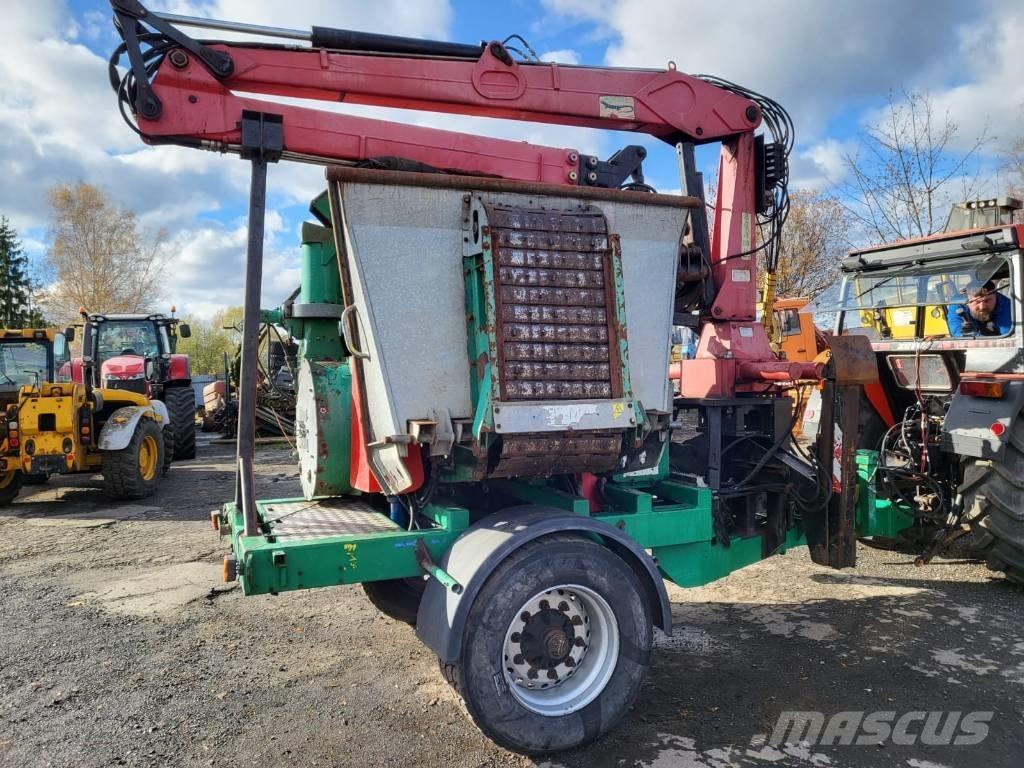  Rębak Mus Max 7 Ağaç öğütücüler