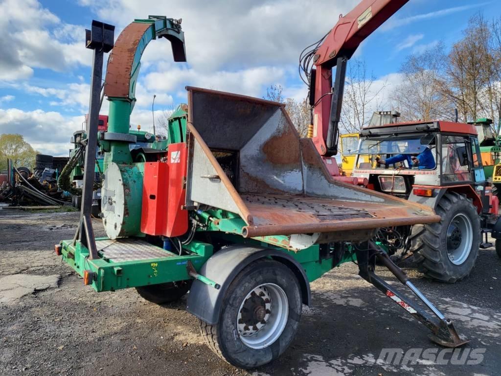  Rębak Mus Max 7 Ağaç öğütücüler