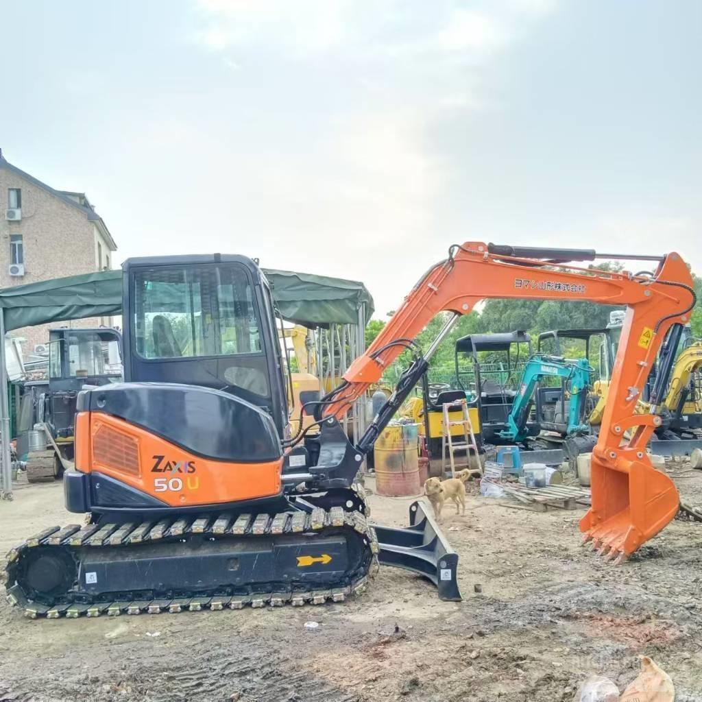 Hitachi ZX 50 U Mini ekskavatörler, 7 tona dek