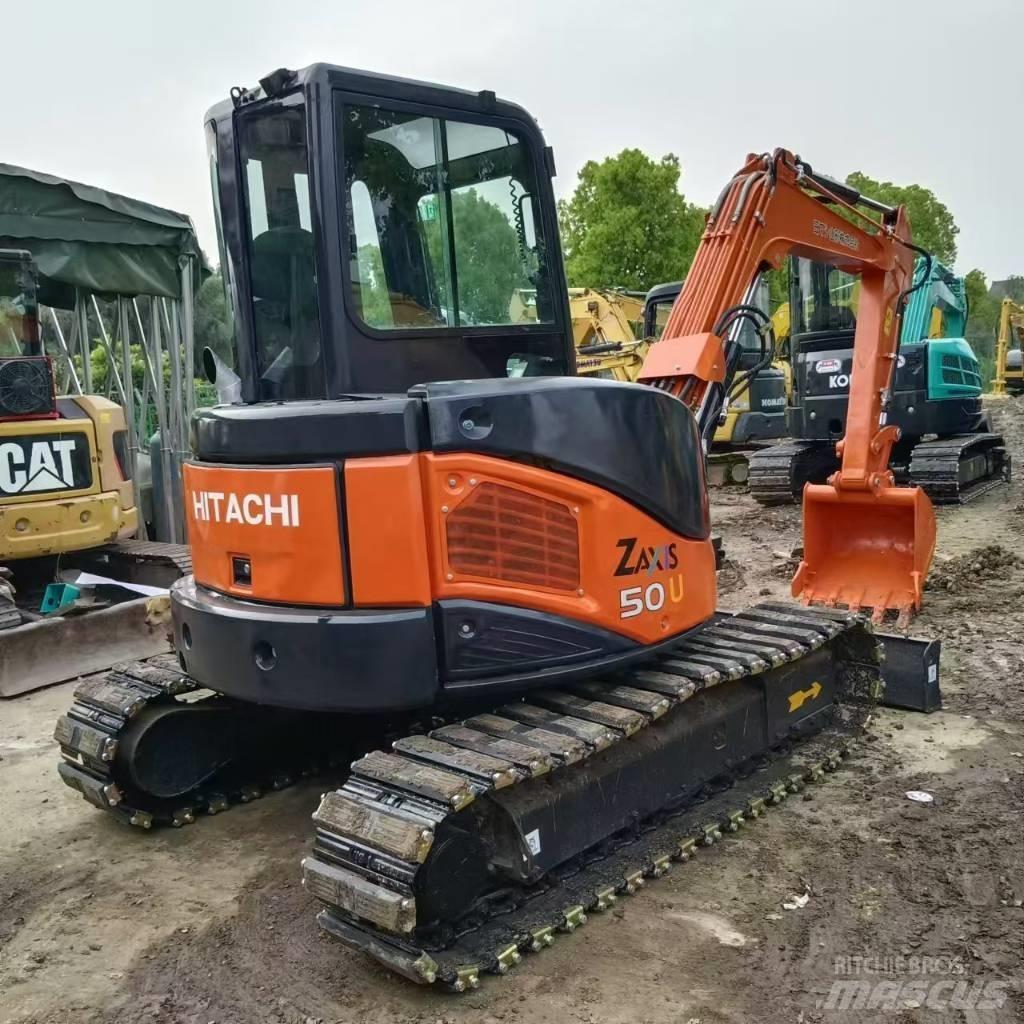 Hitachi ZX 50 U Mini ekskavatörler, 7 tona dek