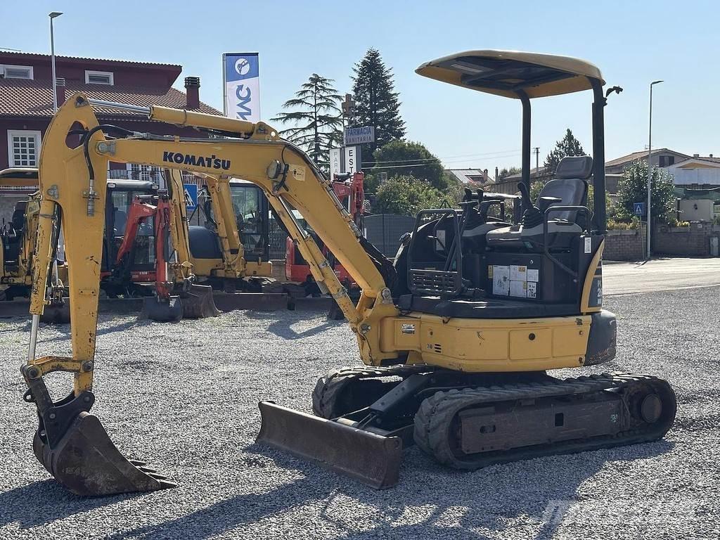 Komatsu PC26MR-3 Mini ekskavatörler, 7 tona dek