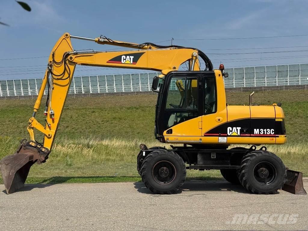 CAT M313C Lastik tekerli ekskavatörler
