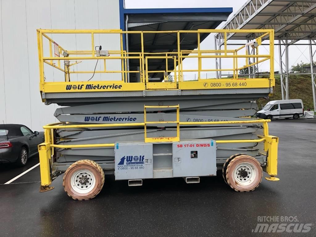 SkyJack SJ 9250 RT Makasli platformlar