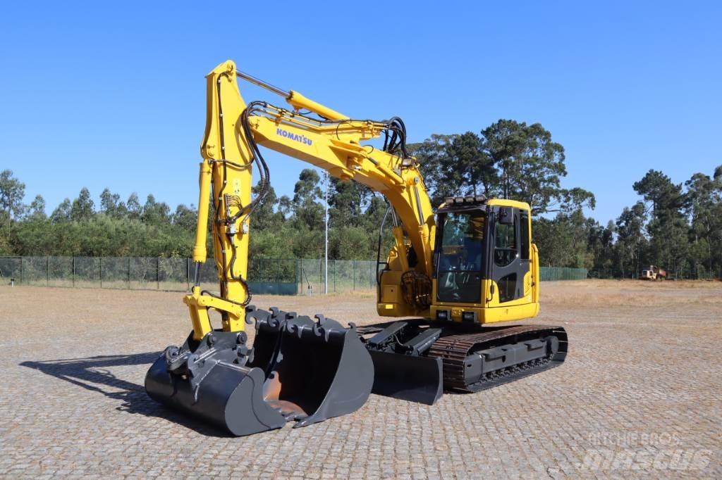 Komatsu PC 138 US-10 Paletli ekskavatörler