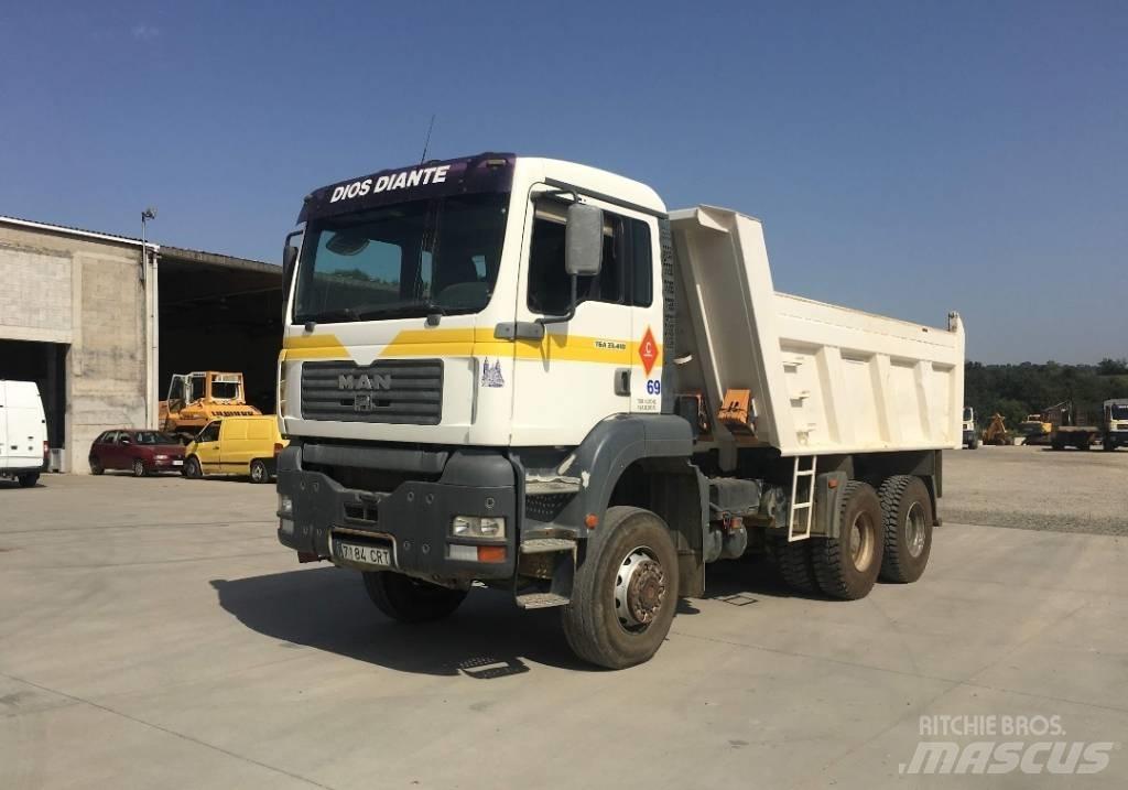 MAN TGA 33.410 Damperli kamyonlar