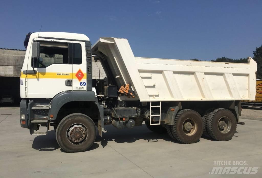 MAN TGA 33.410 Damperli kamyonlar