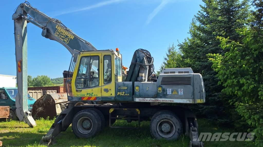 Liebherr A 924 Lastik tekerli ekskavatörler