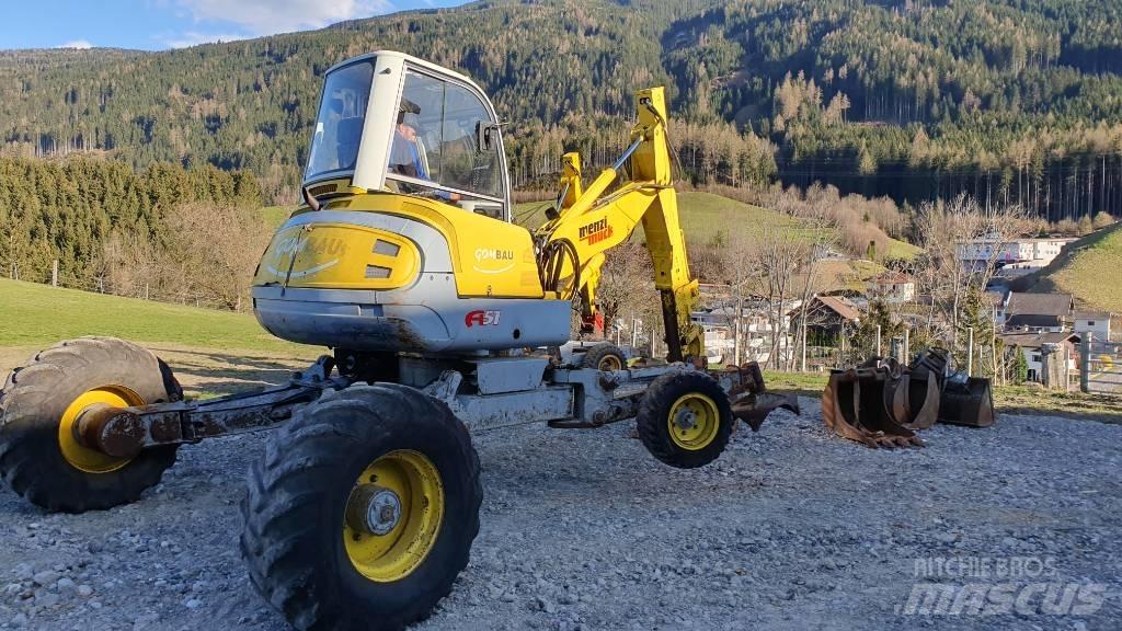 Menzi Muck A 51 Mini ekskavatörler, 7 tona dek