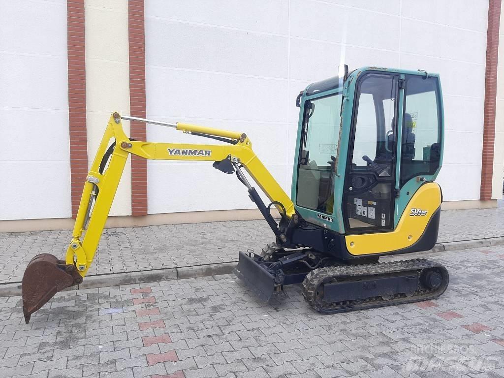 Yanmar SV 18 Mini ekskavatörler, 7 tona dek