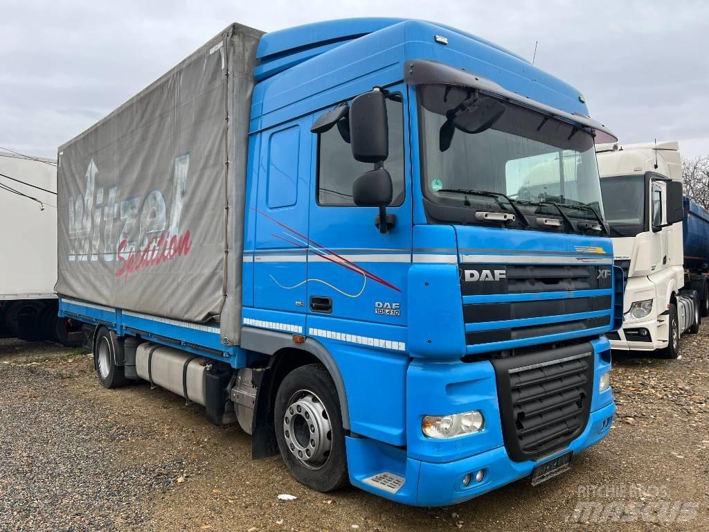 DAF XF105.410 Kayar tenteli kamyonlar