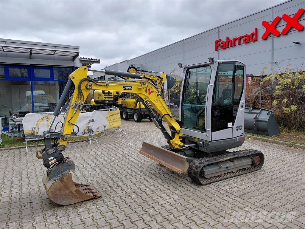 Wacker Neuson EZ26 Paletli ekskavatörler
