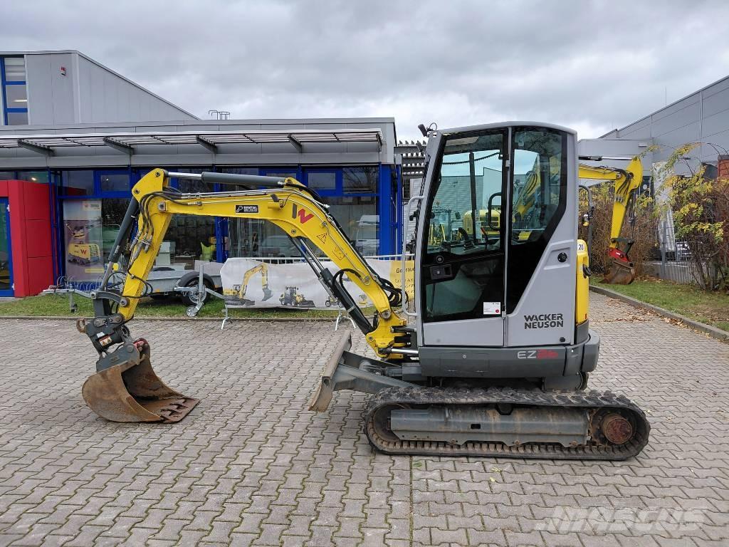 Wacker Neuson EZ26 Paletli ekskavatörler