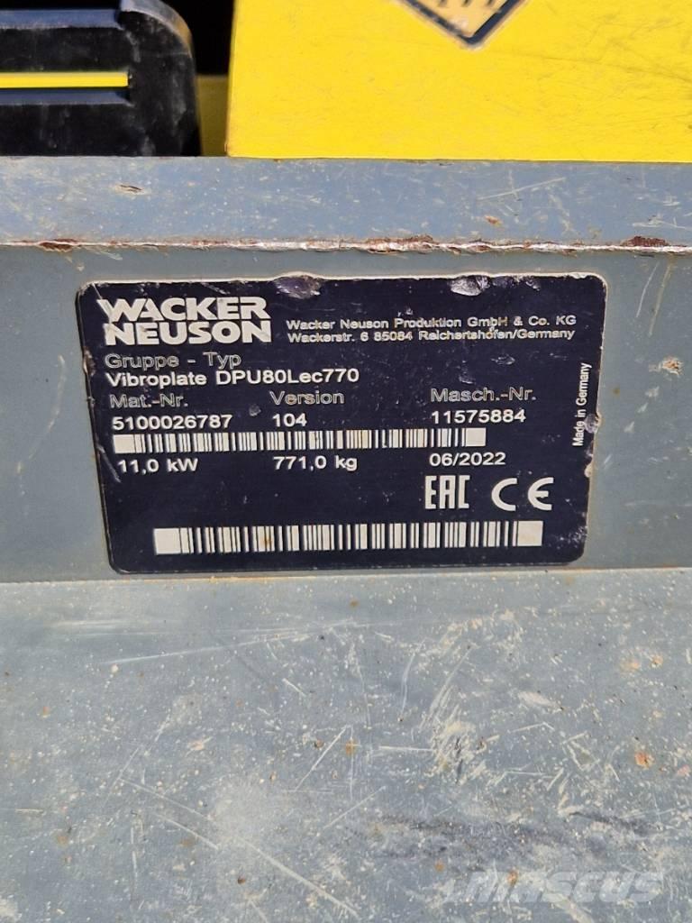 Wacker Neuson DPU 80 Kompaktörler