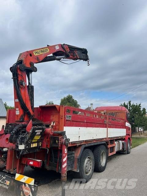 Scania R 114 Araç üzeri vinçler